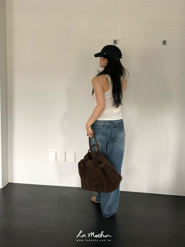 牛仔直筒小腳褲